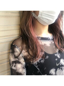 ディーナ(D'na) 【D'na×古屋】ピンクインナーカラー