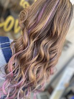 ラビス クローバー(Lovis clover) ユニコーンハイライト ミニウルフ テラコッタ くすみブルー