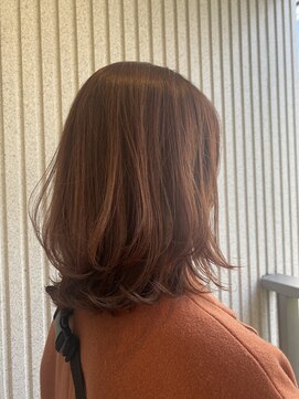 エイトタマプラ たまプラーザ店(EIGHT tamapla) 【EIGHTたまプラ】デザインカラー_切りっぱなしボブ