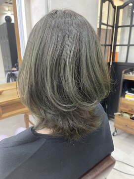 アーシェ 横浜店(A'SHE) 【A'SHE 】くびれミディアム グレージュ