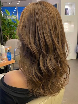 ディフィーノ 青山(DIFINO) 【DIFINO青山】艶ウェーブ♪コーヒーブラウン