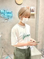 ムード カナザワ(mood kanazawa) white milktea beige