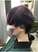 【Arno】＃ラベンダーパープル＃刈り上げ女子