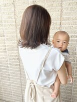 クイントネオリーブ 自由が丘正面口店(quint:neolive)&nbsp;自由が丘/デジタルパーマ/小顔カット/ボブ/ホワイトグレージュ