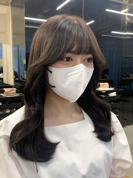 アリュウル 表参道(ALLURE) ラベンダーグレージュ×くびれヘア　《佐藤》