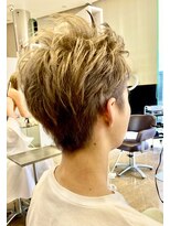 レッド(ReD)&nbsp;スパイキーショート　ブリーチ　ハイトーン