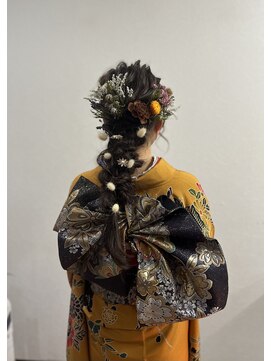 カンダ(Kanda) 【前撮り】 おろし編みセット＆振袖着付け