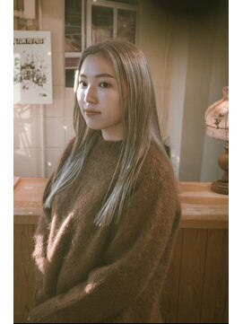 チカシツ(Chikashitsu) milk tea beige long.