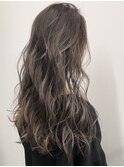 イメチェンヘアスタイル ロンググレージュグラデーション 小岩