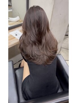 エース (ACE) ACE 横浜　レイヤーカット×ラベンダーブラウン
