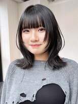 アルバム 池袋(ALBUM) くびレイヤーエモージュ美髪グレージュカラー_ba484813