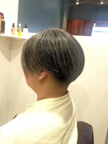ヘアー グリーン(hair green)&nbsp;30代40代50代/2ブロマッシュ/ハンサムショート/グレイヘア