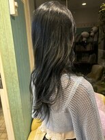 カットハウス美人館 透明な*黒戻しカラー