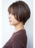 くびれショートx丸みxレイヤーカット