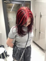 ソル 栄矢場町(SOL)&nbsp;ハイライトカラー/デザインカラー/レッドカラー/名古屋美容院