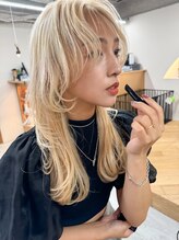 コハク(COHAKU) マッシュウルフ×ブロンドカラー