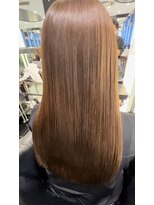 エアー 銀座タワー(AIR)&nbsp;プレミアムケアカラー/髪質改善/ツヤ髪スタイル【榛葉】