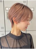 30代40代大人女性/前髪ありショートボブ/ショートヘア/髪質改善