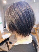 レイ 津田沼(Lei) ボブ/前髪/こなれミディ/オリーブベージュ/ウェーブパーマ/韓国