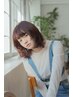 新規エレガンスコース!カット+カラー+美容予防+ケラフェクト￥20,130→￥10,060