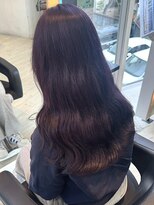 インク サカエ(inq sakae) 1ブリーチダブルカラーバイオレットブラウン