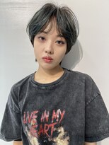 ヴェイン 渋谷(vain)&nbsp;ボブレイヤー　ミディアムショート　ニュアンスパーマ