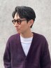 【メンズ限定】メンズカット+フェザーパーマ/毛流れパーマ　￥11000