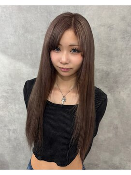 いろあそび 八王子 グレージュカラー