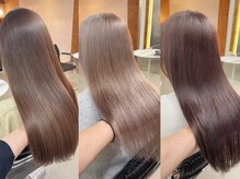 アールイー(Re:)の雰囲気（ブリーチなしWカラー＆ケアブリーチ/髪質改善で理想の色艶を◎）