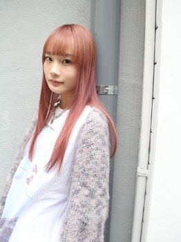 チックタック モーガン エアライン(TICK-TOCK MORGAN airline)の写真/《生ミネラル美容液トリートメントカラー》ハイトーンカラーで創る個性を活かしたデザインを体感！