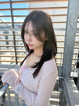 コアレス キョウト(COALESS kyoto) 韓国ヘア/レイヤーカット/顔周り/最新ヘアInstagram @ken__gucci