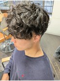 垢抜け！シャドウパーマ