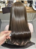 ・【髪質改善】ブリーチなし透明感グレージュ