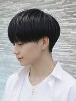 ルシード スタイル リコット(Lucido Style Ricotto)&nbsp;メンズマッシュショート黒髪ナチュラル爽やか清潔感ストレート