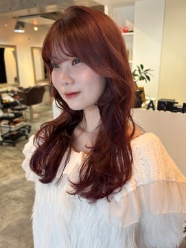 アーレント(AREND) ピンクブラウン/レイヤーカット