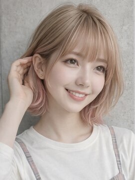 クローズ(cross-z) 顔周りレイヤー×インナーカラー（東川口/浦和美園）