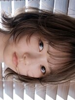 パーク(PAAQ)&nbsp;顔周りレイヤーボブ /ハッシュレイヤー /レイヤーボブ /ベージュ