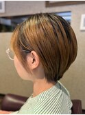 丸みショートカット