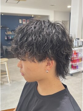 オシャマ ヘアー サンク 二川店(Oshama hair CinQ5) 波巻きウルフ