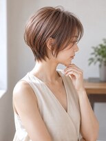 サンタフェ 日進岩崎台店(Santa'Fe)&nbsp;脱白髪染め/白髪ぼかしカラー/大人ボブ/ハンサムショート/5