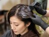 白髪染めリタッチ＋トリートメント☆【２ヶ月以内何度でも可能】予約時間有