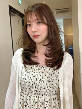 ニコフクオカヘアーメイク(NIKO Fukuoka Hair Make) 【NIKO】レイヤーカット.ブリーチなし.韓国風レイヤー.透明感