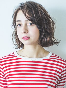 マカロニコースト(macaroni coast) 外国人風 ゆるやか ボブ