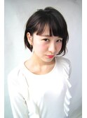 【CANAAN】暗髪つや感ショートボブ
