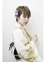 ネオリーブ ジューク 日吉店(Neolive JuQ)&nbsp;ショートで浴衣