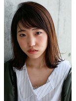 ラグーン(LAGOON)&nbsp;ヘルシースタイル/ボブウルフ/ショコラアッシュ/前髪