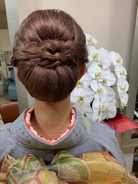 エイミー バイ ハセ(Aimee by HASE) 20代30代40代50代/大人の上品和装セット/アースカラー