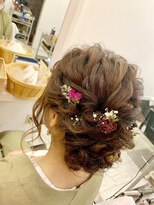 シム テンジン(hair & beaty SIM tenjin)&nbsp;お呼ばれヘアセット♪