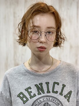 ブラウヘアアンドケア(care) ウェットボブ&かきあげバング