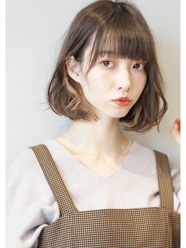 ラミ(L'ami) ☆ グレージュ ＆ ボブ & パーマ ☆イルミナカラー ☆